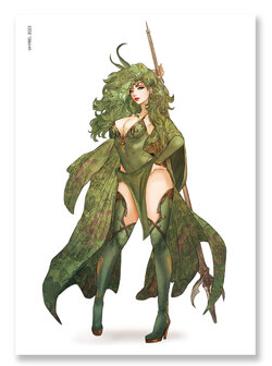 Final Fantasy IV Rydia Summoner of Mist Print
