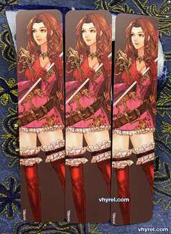 Final Fantasy VII Aerith Flower Girl Bookmark