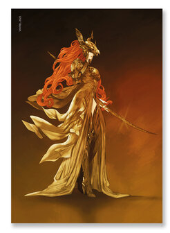 Malenia, Blade of Miquella - Elden Ring | Art Board Print