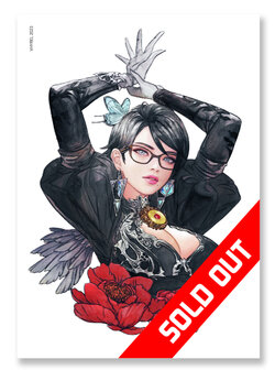 (Error) Bayonetta Watercolor Print