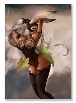 (Display example) Final Fantasy XII Fran Nature's Beauty Print