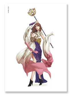 Final Fantasy FFX Cover Special Yuna Print