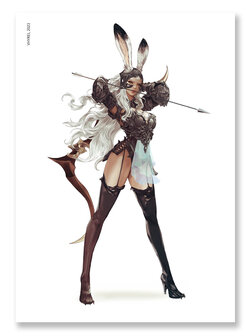 Final Fantasy XII Cover Special Fran Print