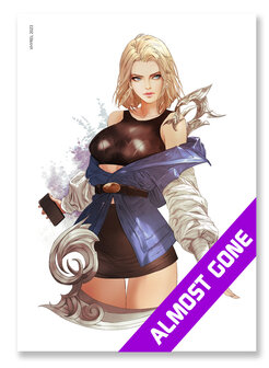 Dragonball Z Android 18 Print
