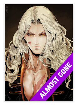 Castlevania Alucard Portrait Print