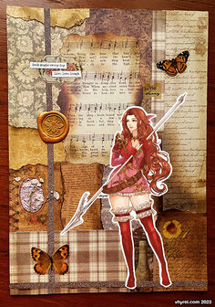 Final Fantasy VII Aerith Flower Girl Craft Page