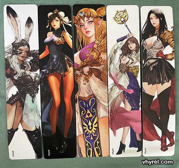 Bookmark Series 4 Set of 5 Bookmarks