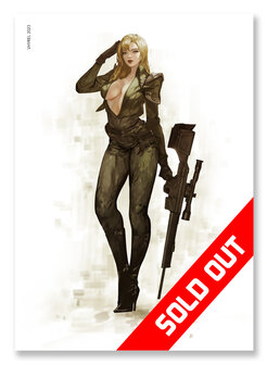 Metal Gear Sniper Wolf Print