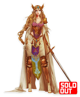 The Legend of Zelda Warrior Zelda Die Cut Sticker