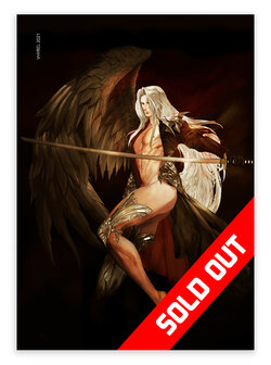 Final Fantasy VII Sephiroth One Winged Angel Print