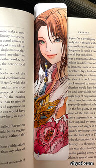 Final Fantasy X Yuna Portrait Bookmark