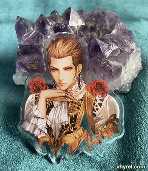 Final Fantasy XII Balthier Clear Acrylic Pin