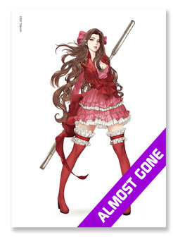 Final Fantasy FFVII Cover Special Aerith Print