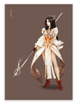 Final Fantasy IX Garnet Til Alexandros Dagger Redesign Print