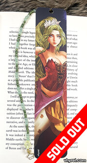 Final Fantasy FFVI Cover Special Terra Bookmark Beaded