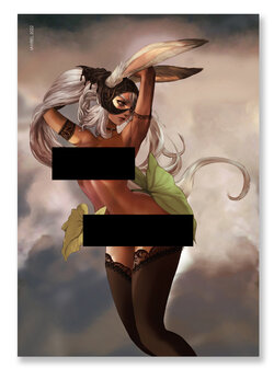 Final Fantasy XII Fran Nature&#039;s Beauty Pinup Print