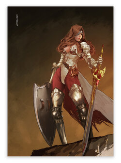 Final Fantasy IX General Beatrix Print