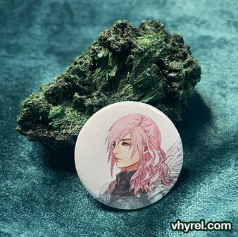Final Fantasy XIII Lightning Blinded by Lightning Button
