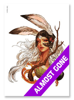 Final Fantasy XII Watercolor Fran Print Outlet