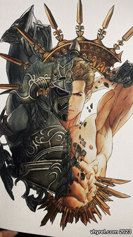 Final Fantasy XII Watercolor Gabranth Print