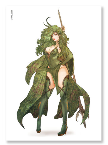 Final Fantasy IV Rydia Summoner of Mist Print