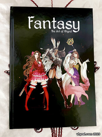 Fantasy Art Book The Art of Vhyrel