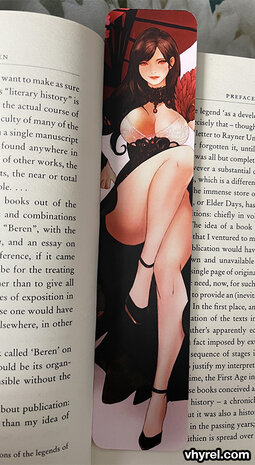 Final Fantasy VII Empress Tifa Bookmark