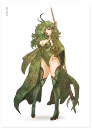 Final Fantasy IV Rydia Summoner of Mist Print