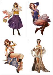 FFX Yuna Print Set