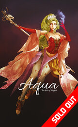 Aqua The Art of Vhyrel Art Book