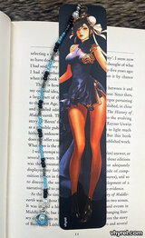 Street Fighter Chun-Li Spring Beauty Bookmark Beaded