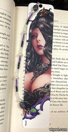 Final Fantasy X Portrait Lulu Bookmark Beaded