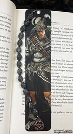 Final Fantasy IX Steiner Something to Protect Bookmark Beaded