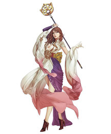 Final Fantasy FFX Cover Special Yuna Die Cut Sticker