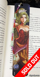 Final Fantasy FFVI Cover Special Terra Bookmark Beaded