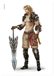 Final Fantasy XII Basch fon Ronsenburg Print