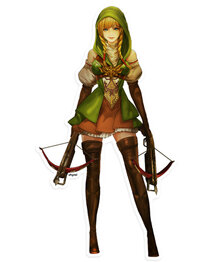 The Legend of Zelda Linkle Die Cut Sticker