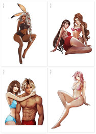 Final Fantasy Summer Print Set