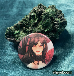 FFVII Empress Tifa Button