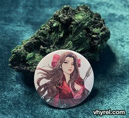 Final Fantasy FFVII Cover Special Aerith Button
