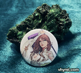 Final Fantasy X Cover Special Yuna Button
