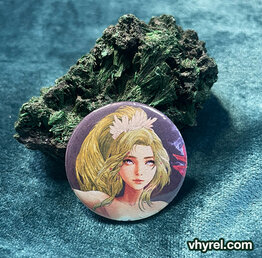 Final Fantasy FFVI Cover Special Terra Button