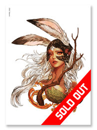 Final Fantasy XII Watercolor Fran Print Outlet