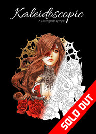 Kaleidoscopic A Coloring Book by Vhyrel