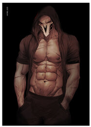 Overwatch Reaper Hoodie Print